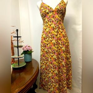 Rue 21 Floral Tie Back Dress